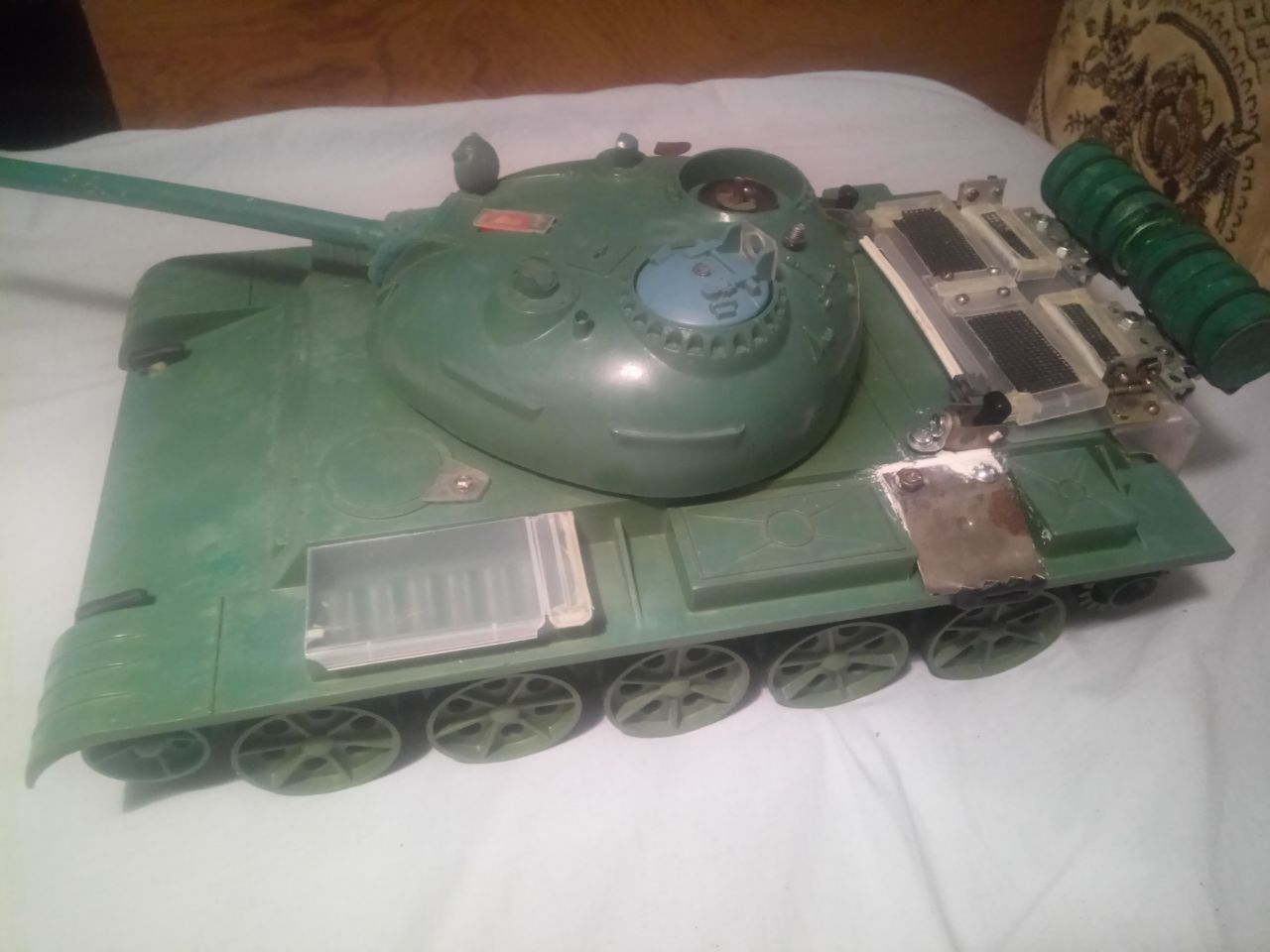 Танк т55 в масштабе