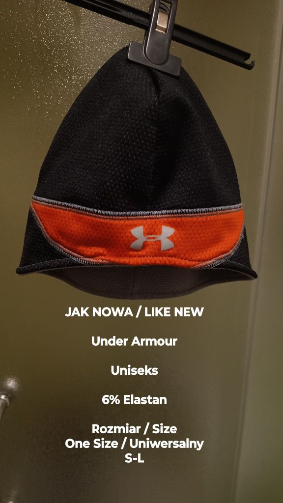 Under Armour  Czapka sportowa, Uniseks, 6% Elastan, Rozmiar Uniwersaln