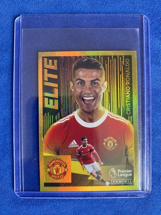 Cromo Cristiano Ronaldo Elite Premier League Man Utd 2022 Panini
