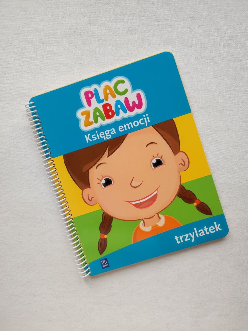 Plac Zabaw nowa księga emocji trzylatek 3-latek WSiP