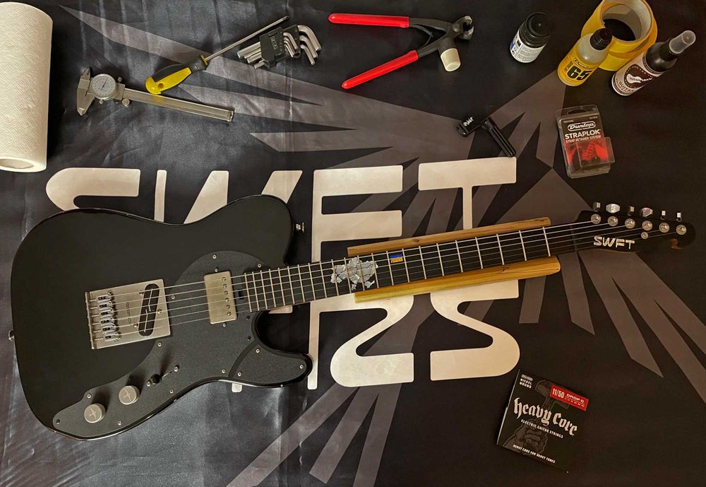 Ремонт гітар. Гітарна майстерня SWFT.GTRS Workshop