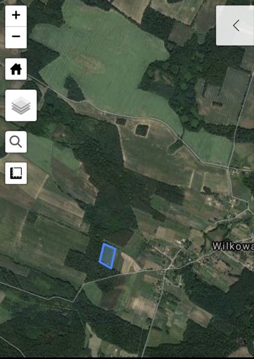 Piekna działka graniczaca z lasem , 30 km do Wrocławia