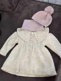 Пальто детское демисезон / куртка для девочки 9-12 месяцев