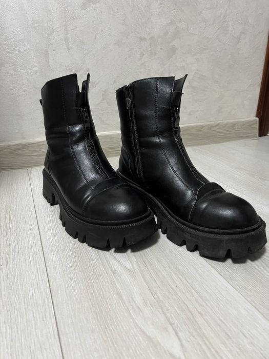 Жіночі зимові черевики натуральна шкіра