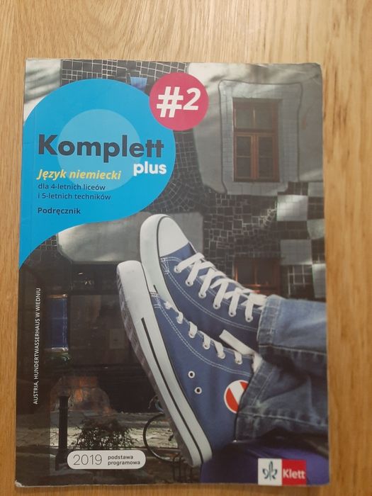 Podręcznik do języka niemieckiego klasa II technikum i liceum.