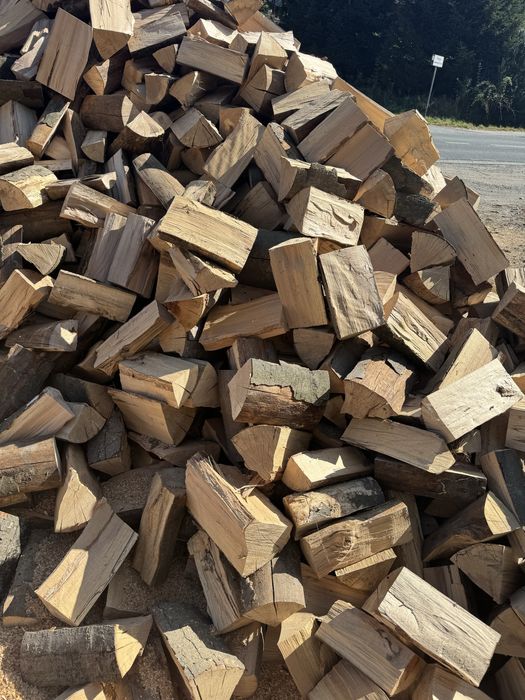 Drewno Kominkowe Opałowe BUK Transport  _SUCHE_