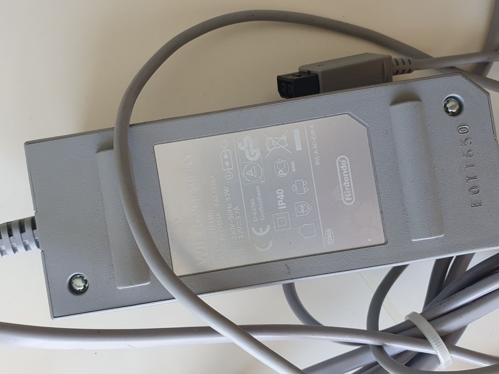 Konsola Nintendo Wii rvl-002 EUR zasilanie