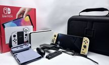 Konsola NINTENDO SWITCH OLED BIAŁA, Komis Jasło Czackiego