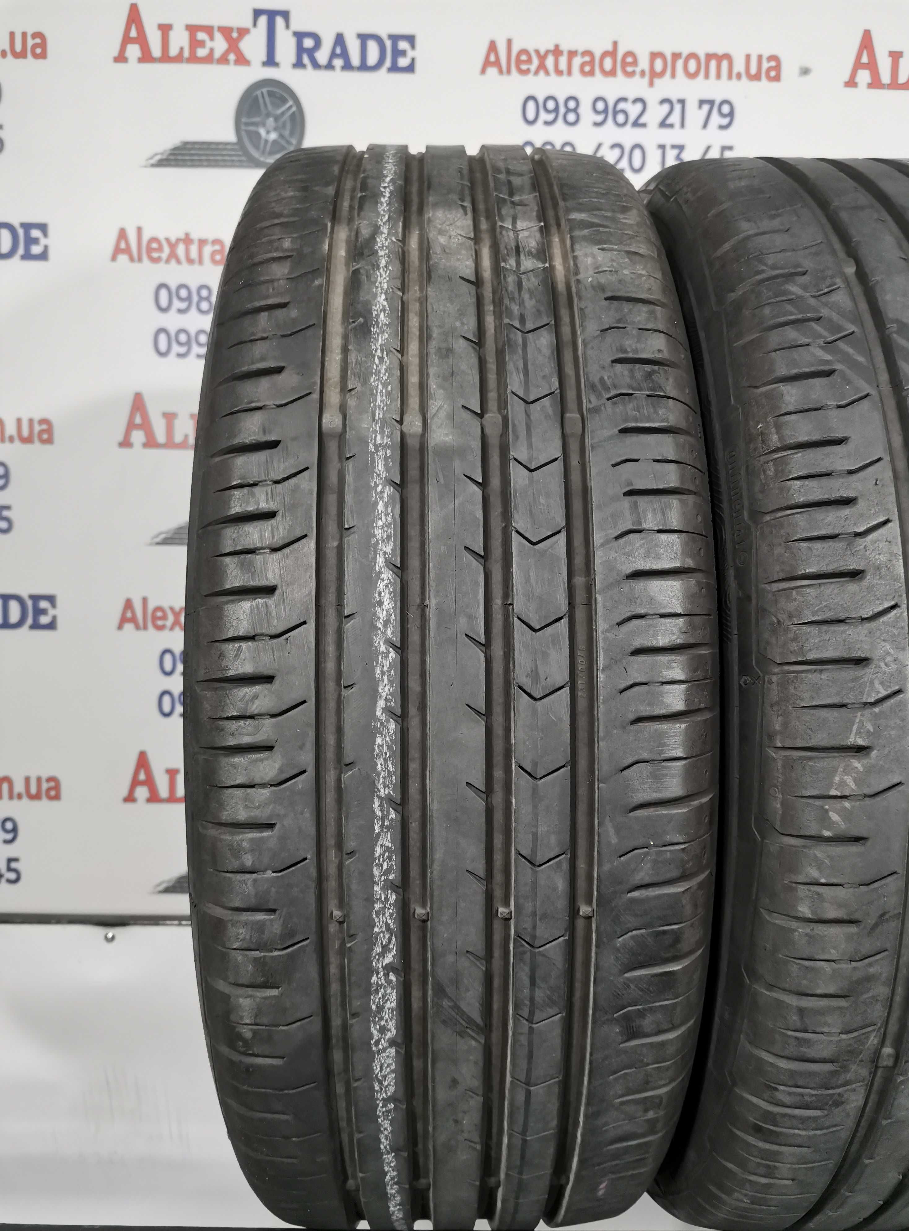 4 шт. 225/60 R17 Continental ContiPremiumContact 5 літні шини б/у