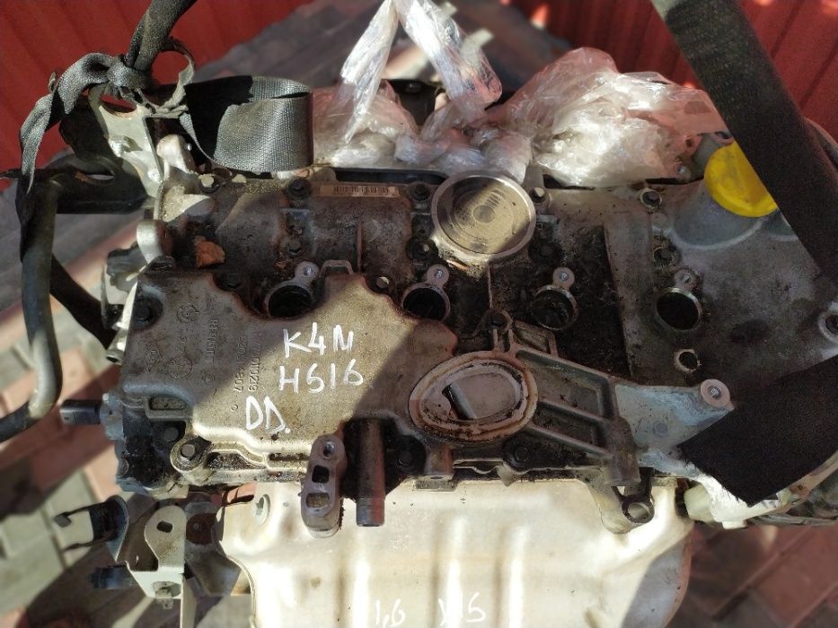 Двигатель 1,6 MPI 16v K4M A700 Dacia Logan
