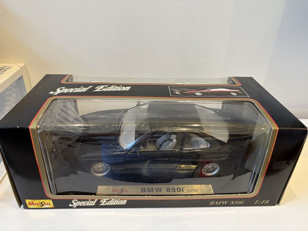 Model BMW 850i E31 1:18 Maisto (bburago welly revell)