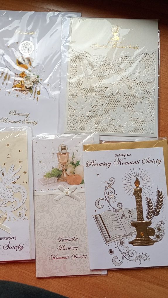 Kartka pamiątkowa Komunia Święta