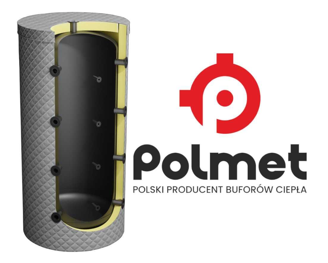 Bufor ciepła POLMET 1000 L bez wężownicy 100 % POLSKI PRODUKT