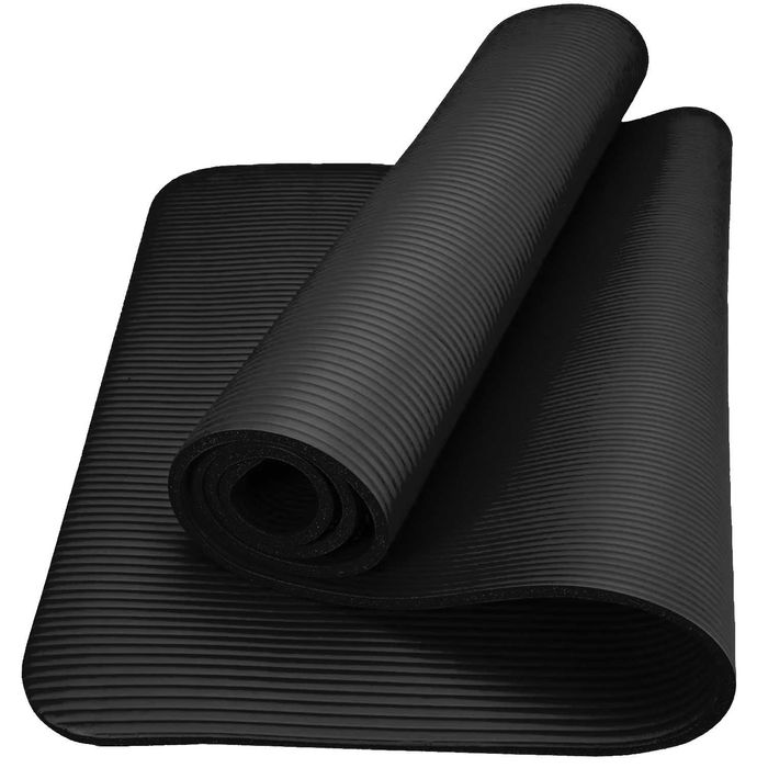 Mata treningowa do jogi ćwiczeń fitness NBR antypoślizgowa NOWA 1,5 cm
