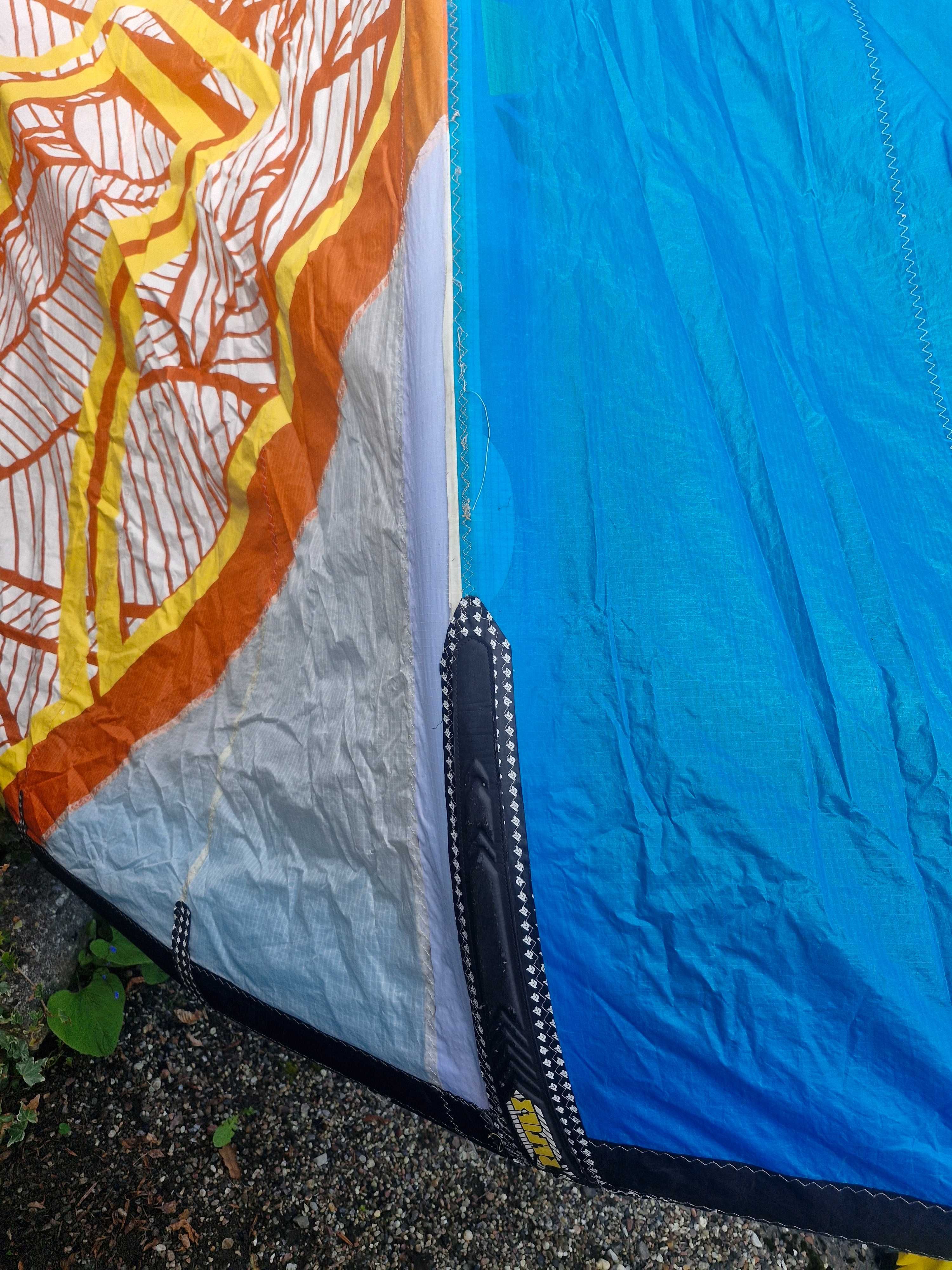 Kite Takoon 8m , bar, trapez, leash, pompka