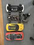 Chassis Rc Drift 1/10 spalona elektronika