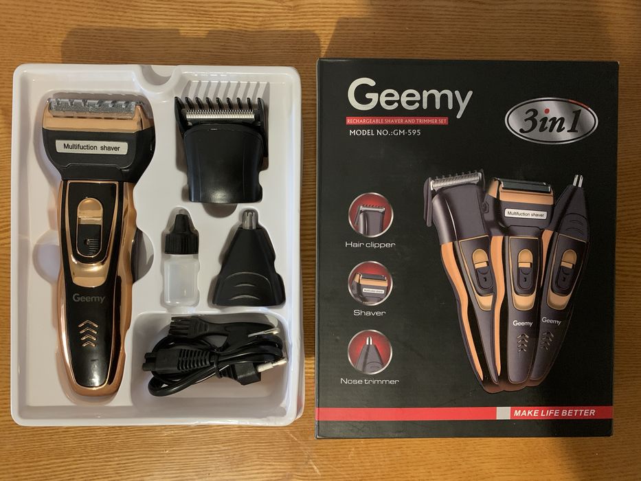 Электробритва Тримммер Машинка для стрижки Geemy