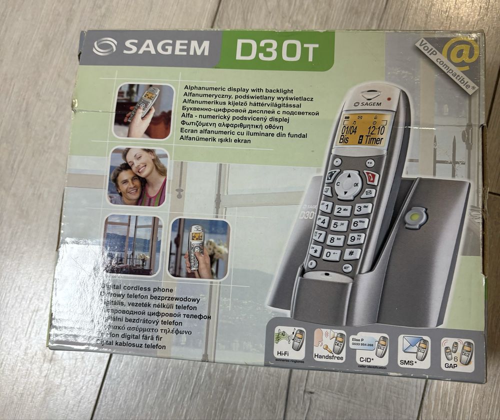 Telefon Stacjonarny SAGMEN D30T