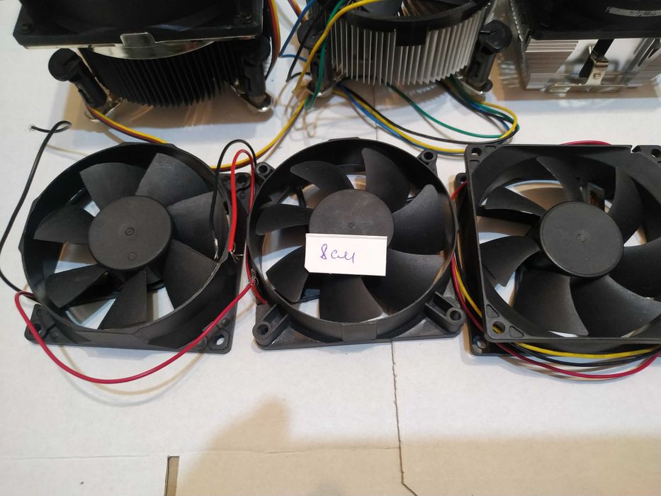 продам кулер(вентилятор) для компьютера, ноутбука с радиатором и без