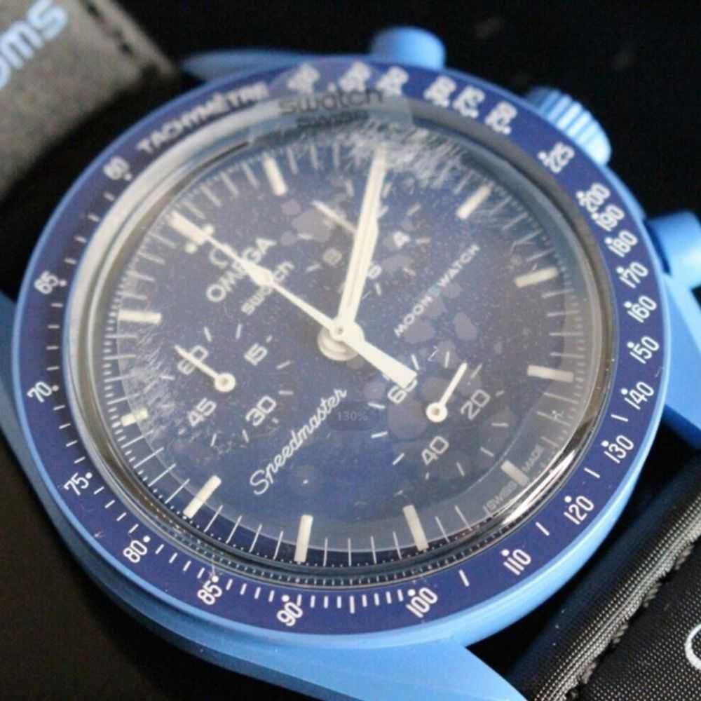 Omega x Swatch Neptune SO33N100 - Głębinowy Blask w Bio-Ceramice 2024
