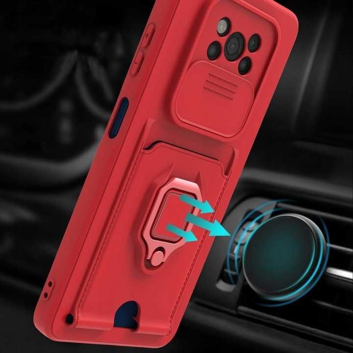 Bigcousin Etui, plecki z linka do Xiaomi Poco X3 / PRO / NFC czarne