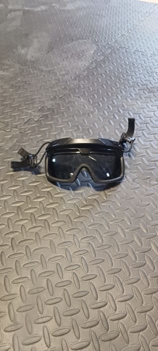 Gogle do hełmu fast przyciemniane