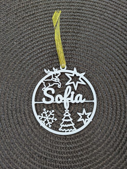 Bolas Natal Personalizadas com nome