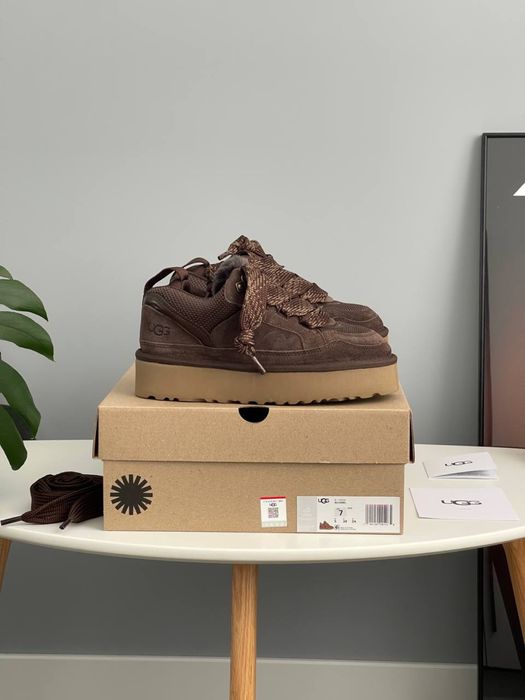 Уггі UGG Lowmel Sneaker Platform Chocolate (36-41)