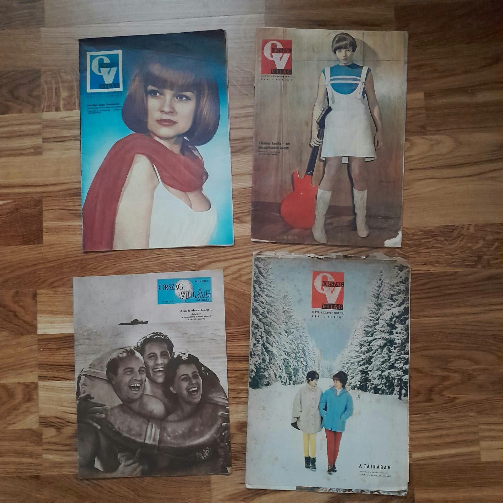 Журнали з 1960 року, угорські