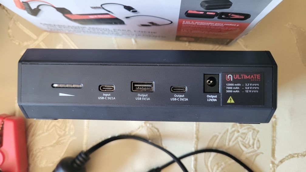 Powerbank z Rozruchem usb-c