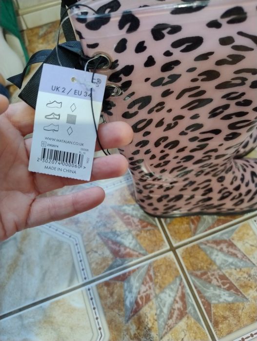 Kalosze nowe 35 dla dziewczynki