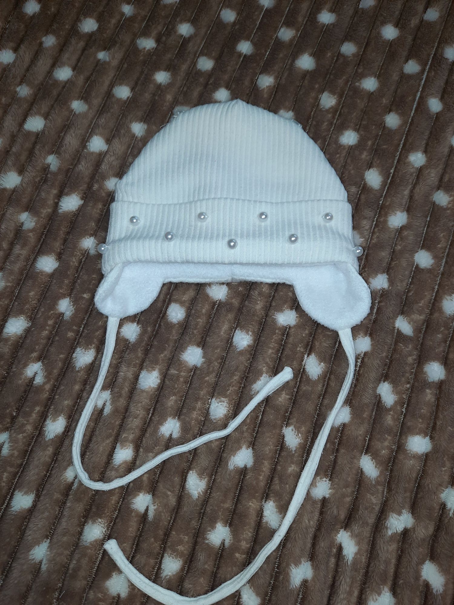 Зимняя шапочка на флисе