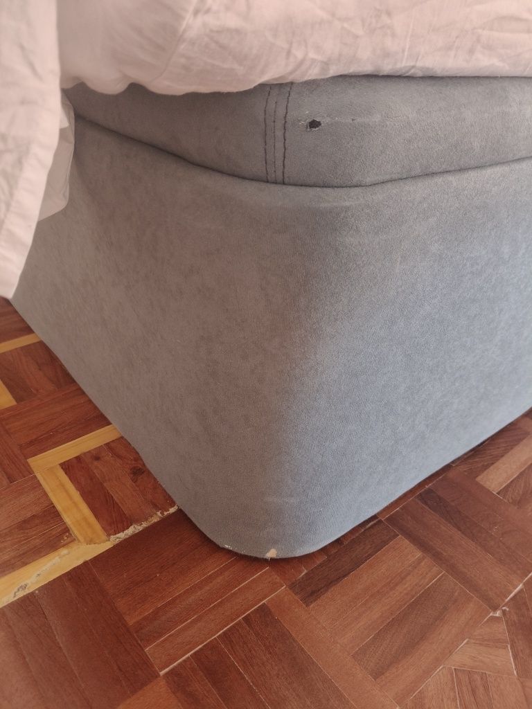 MOLAFLEX :  Cabeceira + Cama c/ arrumação 140x190