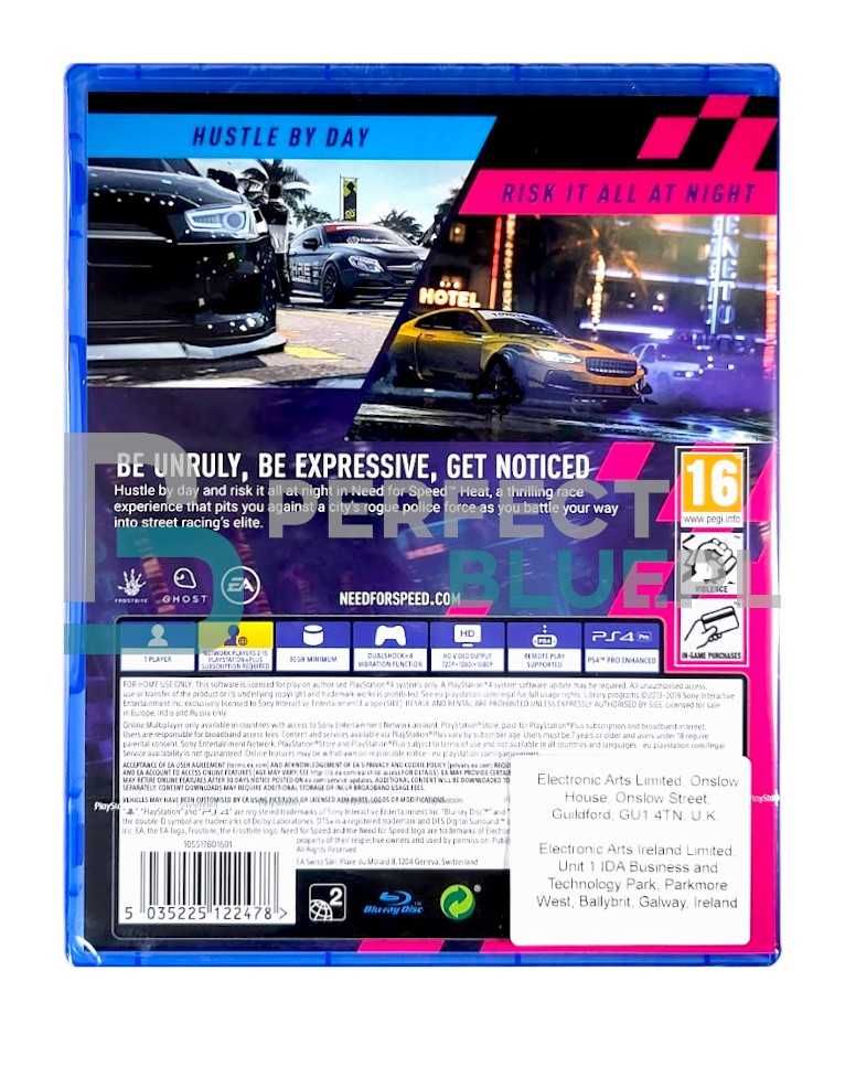 NFS Need for Speed Heat / Gra PS4 / Dubbing PL / PerfectBlue / Mokotów