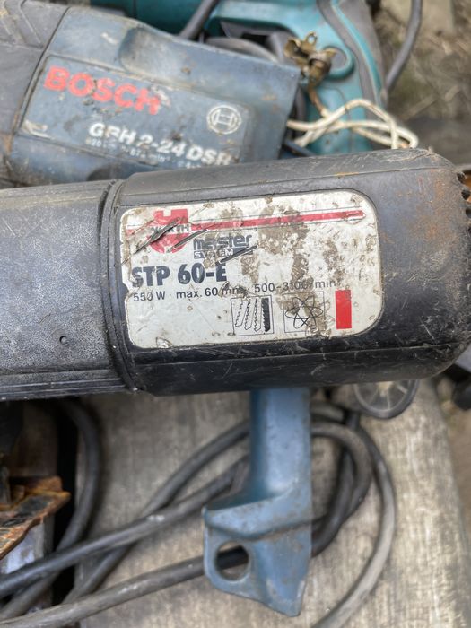 Wiertarka udarowa makita hp2070 hp1630 szlifierka stanley bosch