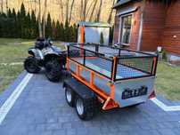 Przyczepka do quada samochodu rejestracja DMC 750 Prestige 3 w 1