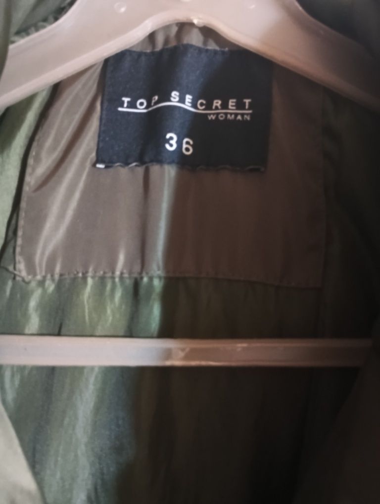 Kurteczka zadbana Top secret 36 S khaki
