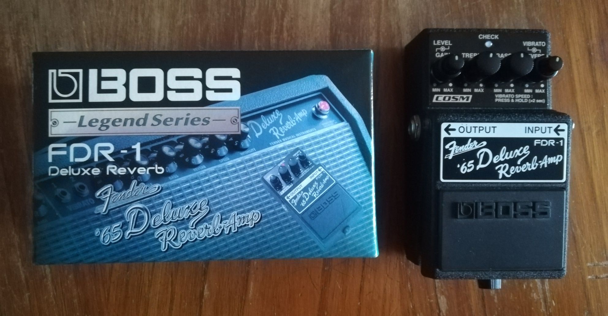 Pedal Boss FD-R 1 (65 Deluxe Reverb) - como novo