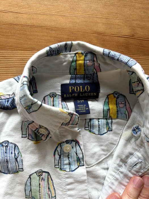 Camisa -Polo Ralph Lauren - Tamanho 24M (86cm)