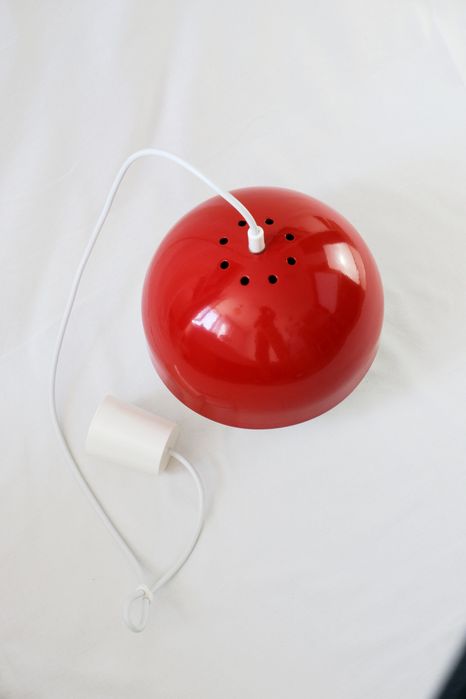 Lampa wisząca ZAOS ZR-8 żyrandol PRL Vintage po renowacji Rzadki model