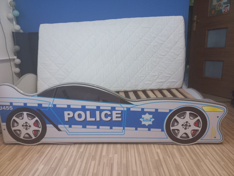 Łóżko policja z materacem