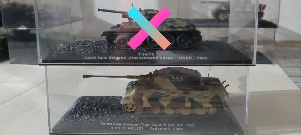 Miniaturas carros de combate 1/72