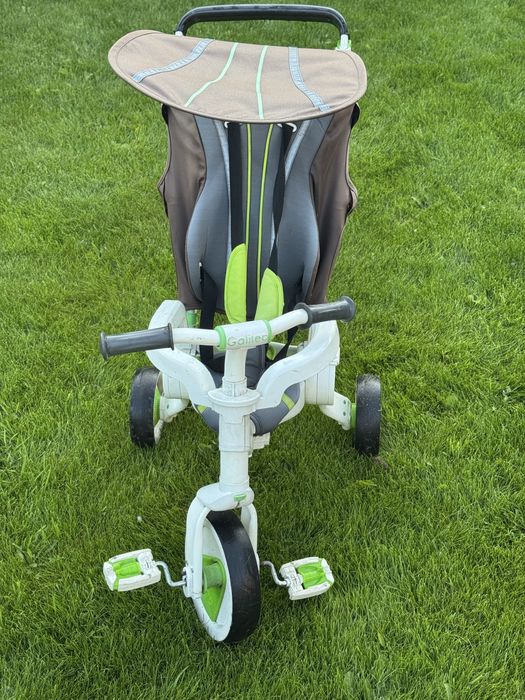 Spacerówka i rowerek trójkołowy 2w1 Galileo Strollcycle