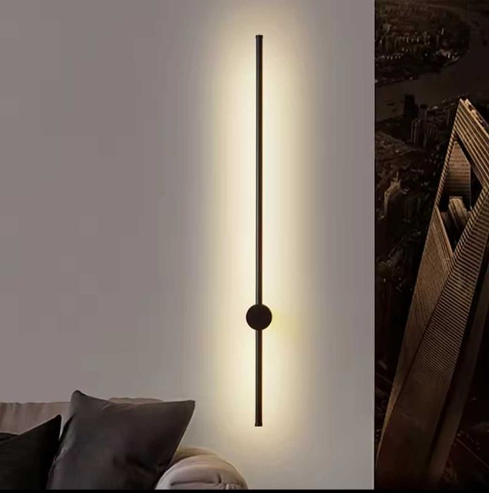 Nowoczesna lampa kinkiet LED dekoracyjny 80cm