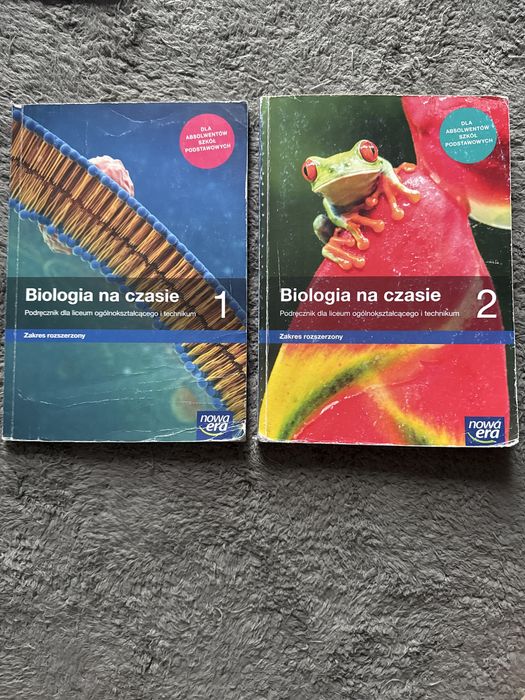 Biologia na czasie 1 i 2 zakres rozszerzony