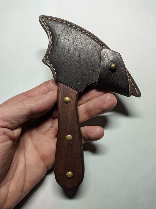 Раскройный нож ручной работы 2.