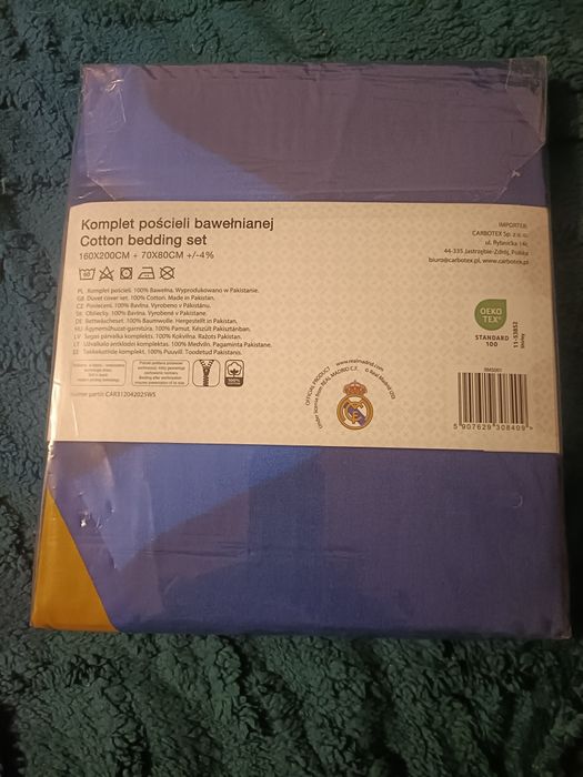 Komplet pościeli Real Madryt