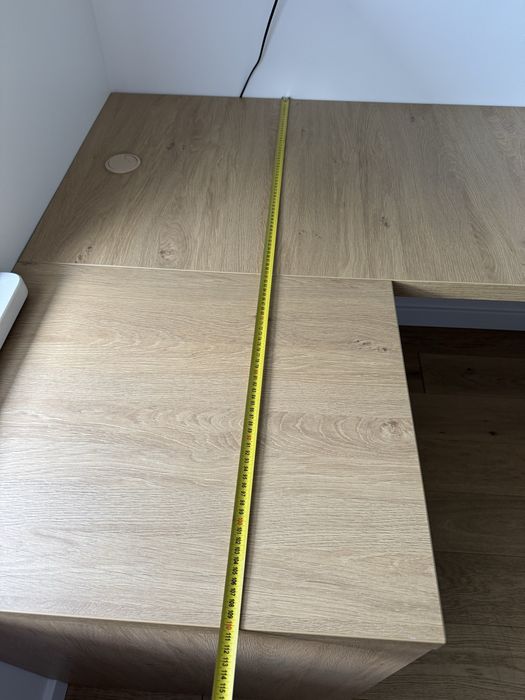 Biurko narozne bardzo solidne wykonane 1 rok uzywane