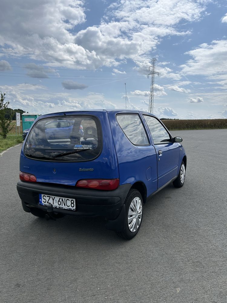 Fiat Seicento 1.1 • 2003 • Hak • Super stan techniczny