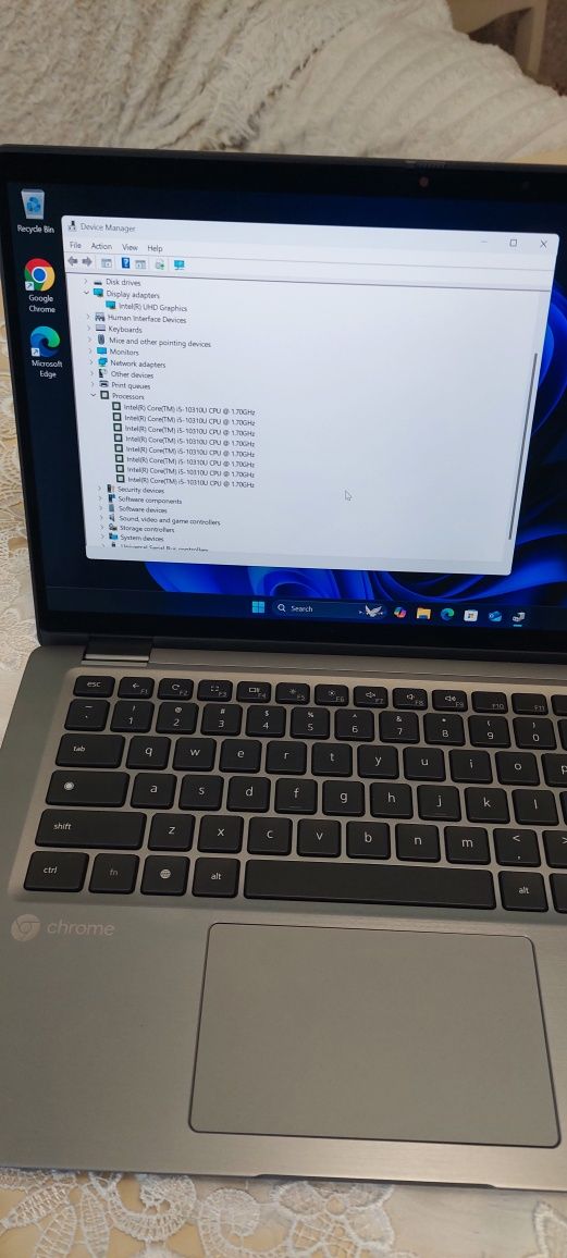 Dell latitude 7410 (i5-10310u 4/8 ядра, 8/128 акум до 10 годин)